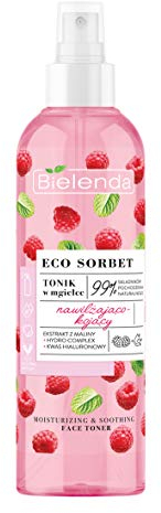 Bielenda Eco Sorbet - Tonico con nebbia, 200 ml