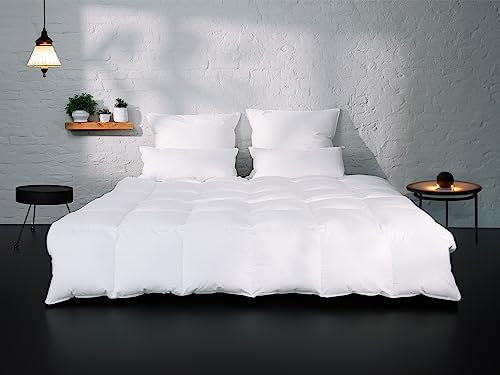 BEFA NATUR Edredón de invierno de 240 x 220 cm, Primaloft Bio, relleno funcional de microfibra, alternativa de plumón vegano, peso de relleno de 1760 g/pieza, Öko-Tex 100 clase 1, fabricado en