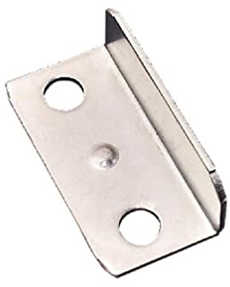 Lot de 20 gâches de tiroir coudées en forme de L pour la maison et le bureau