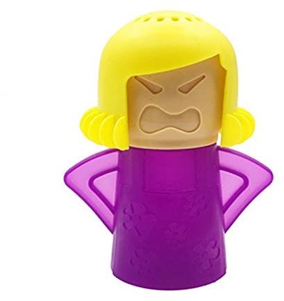 Limpiador De Microondas Angry Mom - Limpiador A Vapor Para Microondas Mad Mama | Limpiador De Microondas | Equipo De Limpieza De Vapor A Alta Temperatura | Muñeca Limpiador A Vapor