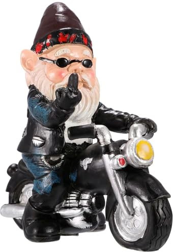 Garden Gnome Ornaments Funny Garden Ornaments Outdoor Goblin Art Decoration for Novelty Lawn Gnomes Outdoor or Indoor Garden Decorations Multicolour