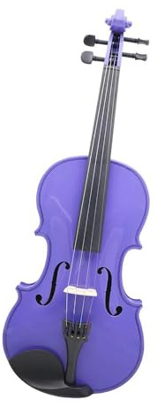 Geige Violine 4/4 Lila Farbe Ahorn Panel Instrument