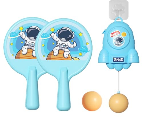 Niesel Tischtennis- -Set, Tischtennis-Trainer zum Aufhängen | Anhänger-Set für Tischtennistrainer, Outdoor-Tischtennis-Trainingsset