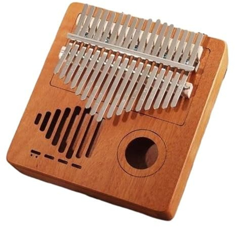Kalimba Instrument Mini-Kalimba-Musiktastatur, 17 Tasten, Kalimbas, Tragbare Professionelle Musikinstrumente, Fingerklavier(Style 2)