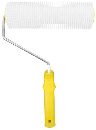NULYLU Cepillo De Antiespumante De Plástico Púas Para Pisos Autonivelantes Para Pintura De Interiores Uso Proyectos De Construcción y Reparación De Suelos