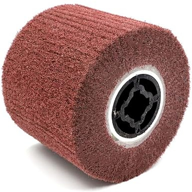 Spazzola a rullo abrasivo efficiente rotolo di carta vetrata per smerigliatrice smerigliatrice macchina spazzolatrice legno metallo grana 320