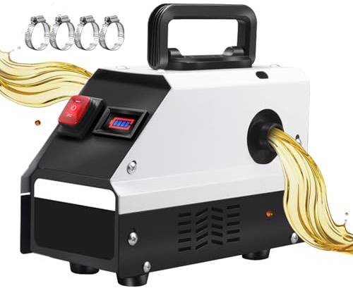 Akku Dieselpumpe 900W, 40-50L/min Elektrische Ölpumpe für Diesel/Kerosin, Tragbare Kraftstoffpumpe mit 25mm Auslass & Zubehör 18V Kompatibel Makita (Ohne Akku),Gartenpumpe Selbstansaugend, Heizölpumpe