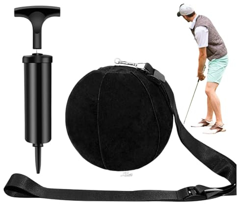 Generico Palla da Golf per Allenamento | Accessorio per Golf in Gomma Innovativa per Principianti - Leggero Allenatore di Swing per Giovani, Donne, Uomini