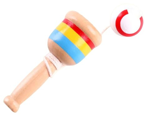 Holz Und Fang Ball - Interaktives Wettbewerbsspiel - Konzentration Spielzeug Für Kinder Picknick Park Camping Spielplatz