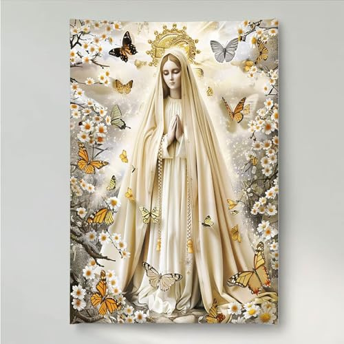 YEYUMEOZ 5D Diamond Painting Mariposa, Mujer Pintura de Diamante Adultos, DIY Cristal Diamante Painting, Kit de Arte de Mosaico, Ideal para Principiantes, Para Decoración De Hogar, Regalo PjY5109 8-R