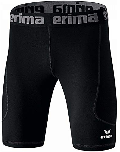 Erima Herren Kurze Tight Elemental Schwarz L
