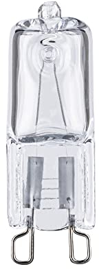 Paulmann 84401 Lampadina alogena con attacco a baionetta forno G9 40W 460lm dimmerabile 13mm chiaro 230V vetro 2700K - bianco caldo