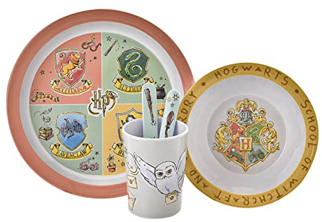 Harry Potter Charms - Melamine 5pc Dinner Set