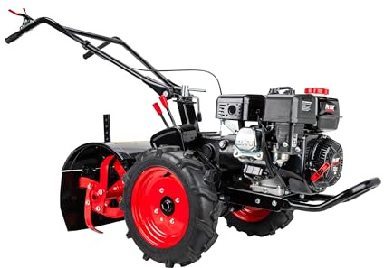 Pulsar 20-Inch Gasoline Powered Rear Tine Tiller with Variable Speed and Rotating Handle