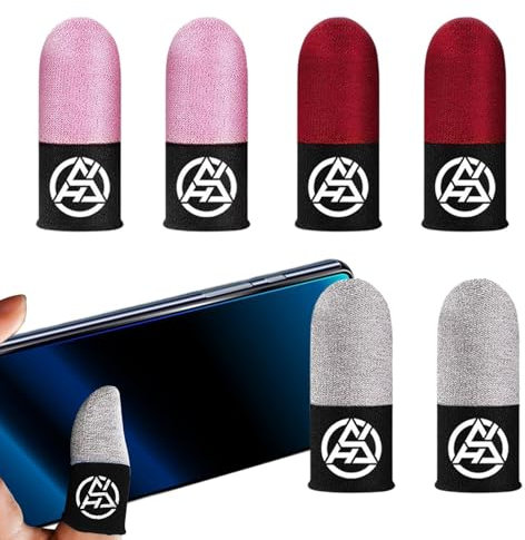 Generisch Spielfingerhülle | Schweißfeste Game Finger Sleeves - Im Dunkeln leuchtende Finger-Daumenhüllen, Nahtlose Anti-Schweiß-Touchscreen-Fingerabdeckungen für Telefonspiele