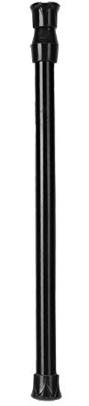 Leopacat Tension Rod,25-40cm Adjustable Spring Tension Rod High Carbon Steel Telescopic Shower Curtain Pole Wardrobe Pressure Extendable Hanging Rail No Drilling Diameter for Window Bathroom 1.3cm