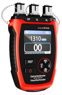 NF-919 3 In 1 Misuratore Di Fibra Ottica Localizzatore Di Guasti Visivi Misuratore Di Potenza REF/OPM Tester For Cavi In ​​fibra Ottica A Luce Rossa