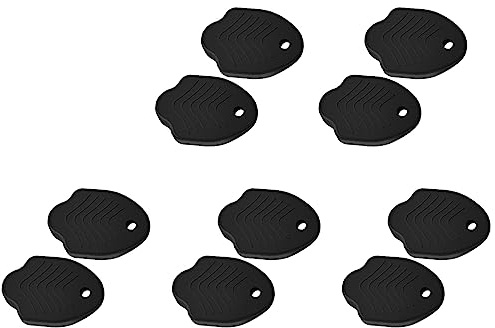 Mokamika SPD - Cubiertas para zapatos de bicicleta, resistentes, compatibles con SM-SH51 SPD Cleats, 5 pares
