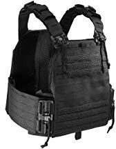 Tasmanian Tiger TT Plate Carrier QR LC Schwarz, Schwarz