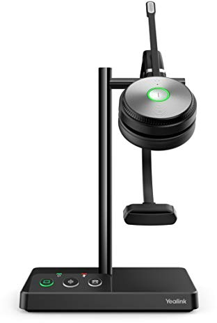 Yealink DECT Headset WH62 Dual UC, Schwarz