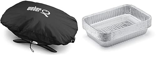 Weber 7117 Emballage de Protection & 6415 Lèchefrites Barquette Aluminium