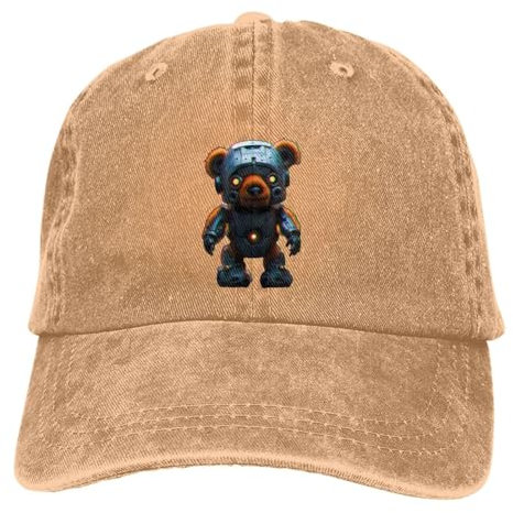Baseballmütze Snapback Sonnenhut Sommermütze Sonnenblende Klassische Hip-Hop-Kappen Teddy-Roboter Cowboyhut Schirmmütze Männer und Frauen