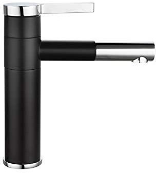 ZYLHGIKBAD Sink Tap Kitchen Bathroom,Rotatable Kitchen Faucet,360 Degree Rotatable Kitchen Faucet, Single Handle Single Hole Long Neck Kitchen Sink Faucet, Hot and Cold Water Mixer Tap, Bakin