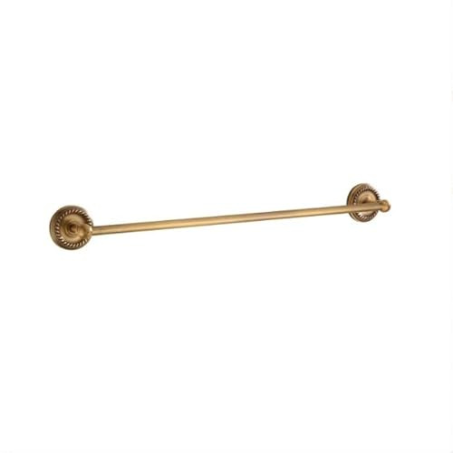 MKAK Handtuchständer, for Badezimmerzubehör Verschiedene Größen Wandmontiertes antikes Messingbad Single Pole Bad Handtuchstange(40cm)