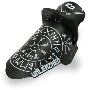 unleazhed Schraubbares Schutzblech | M01 Bolt On Mudguard | Für Fox 34*,36*,38 | Rockshox Zeb, Domain, Lyrik, Pike (Beschreibung beachten) | Made in Germany