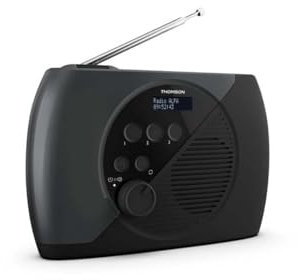 Radio FM - THOMSON - DAB - Grigio e Nero