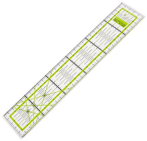 12 x 2 Acrylic Sewing Guide – Precision Quilting & Tailoring Measuring Tool for DIY Crafts and Dressmaking | Multi-Purpose Non-Slip Ruler