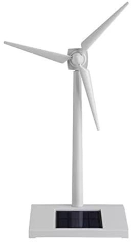 Koolenry Windmühlenmodell Solar Angetrieben Desktop Kinder Bildung Windkraft Generation Photovoltaik Modell