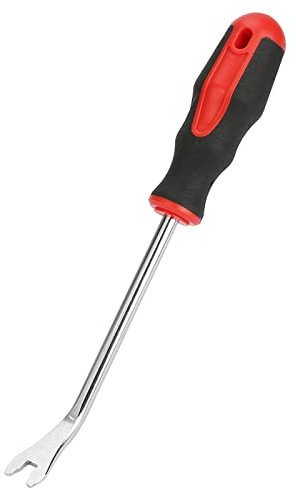 Buckle Screwdriver Crowbar Pry Bar Trim Removal Tool Car Door Repair Demolition High Hardness Chrome Vanadium Alloy Steel 270mm Short