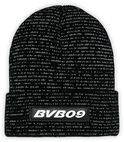 Dortmund Borussia BVB Beanie Reflective schwarz