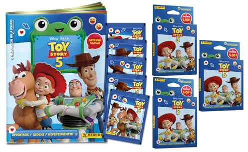 Toy Story 5 Sticker Collection - Super Starter Pack Panini [Album + 20 Bustine]