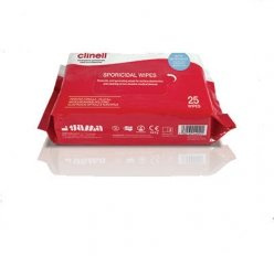 Clinell Sporicidal Wipes 300mm x 210mm (Pack of 25) (CS25)