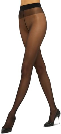 Wolford Satin Touch 20 Denier Tights For Women (Black,Medium)