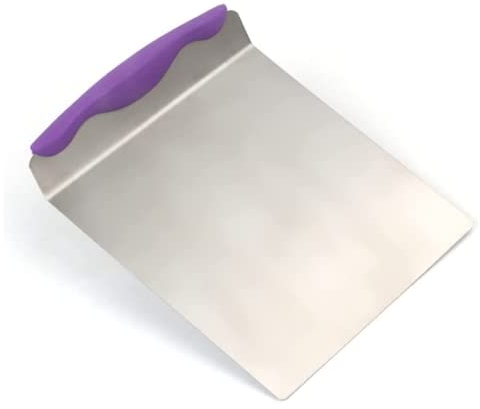 Bandeja de transferencia de pizza de acero inoxidable para tartas, bandeja de transferencia de pasteles, herramienta para hornear pasteles