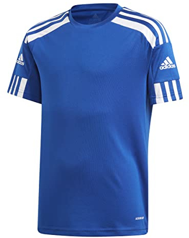 adidas Jungen Squadra 21 Jersey, Royal Blue / White, 15-16 Years