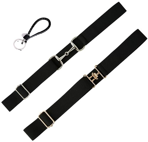Bhsuioa Equestrian Bit Buckle Belt Supporto addominale Donna (Pacco da 2)