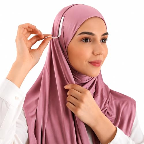 Oriental Trade halkfria hijab klistermärken: Säkert och bekvämt alternativ till underhalsdukar och stift, 50 st, Vitt, one size