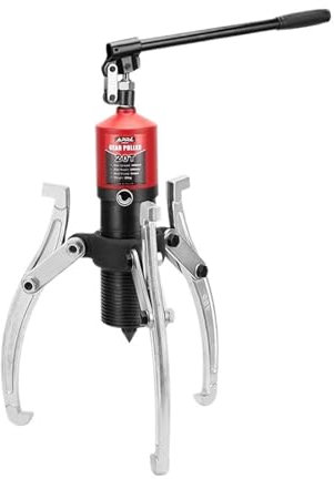 Estrattore idraulico for cuscinetti ruota dentata da 20 tonnellate, strumento separatore due o tre, ganasce regolabili for officina riparazioni (1 pezzo, YL-20T)