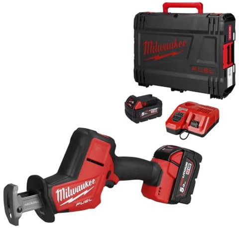 M18 FHZ - 502X Fuel Hackzall 18 V 2 x 5.0 Ah Li - Ion