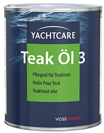 Yachtcare Teak Öl 1L - Hochwertiges Holzöl mit UV-Schutz