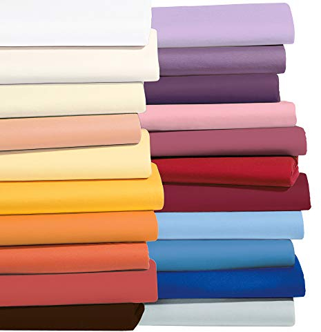 Erwin Müller Spannbettlaken Bamberg Mako-Feinjersey blau Größe 180x220 cm - 200x220 cm - pflegeleicht, bügelfrei, hohe Formstabilität, mit Rundumgummi