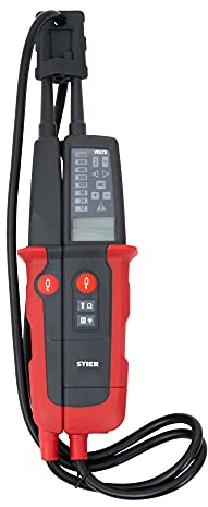 STIER Profi Spannungs- und Durchgangsprüfer, 6V-1000V AC/DC, 2-polig, CAT III 1000V CAT IV 600V, 19mm Sonden-TIP-Abstand