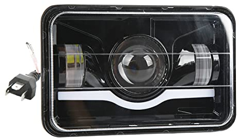 Gaeirt Phare avant phare led carré phare LED rectangulaire clair à haute luminosité 3600lm boîtier en alliage d'aluminium à haute transmission de la lumière Blocchi fari anteriori