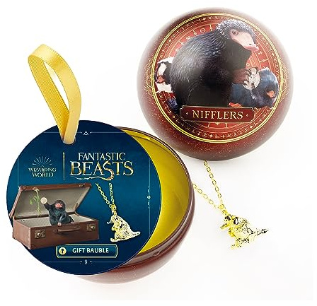 The Carat Shop Animali Fantastici Pallina ufficiale Niffler con collana Niffler all'interno