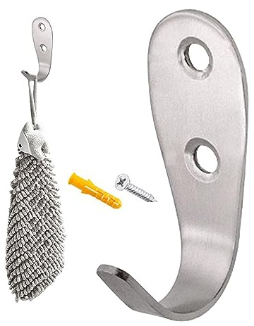 Wandhaken – Wandhaken mit einer Spindel für Kaffeetasse – Haken für Handtuch, Schlüssel und mehr für Wohnzimmer, Keramik, Toilette, Küche