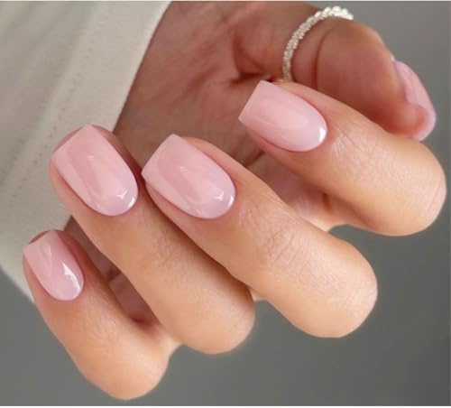 JMEOWIO Gel Nail Stickers Rose Romantique 20 Pièces Rectangulaires Semi-durci Nail Art Deco Ongle Nail Art Design Manucure